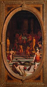 Prsten Samos Polycrates (malba od Giovanni Fedini