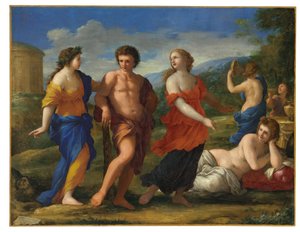 The Choice of Hercules (olej na plátně)