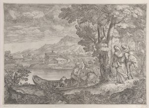 Krajina s útěkem do Egypta, 1626-80.