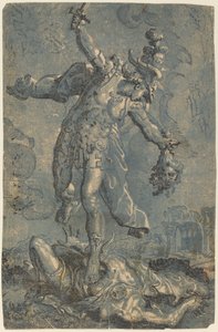 Perseus od Giovanni Gallo after Marco Pino