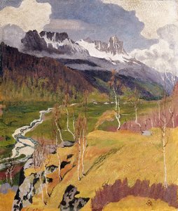 Podzimní krajina; Herbstlandschaft, 1903