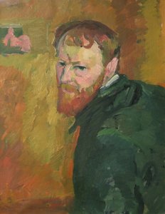 Autoportrét Giacometti, Giovanni (1868-1933). Olej na plátně, c. 1913, Rozměr: 65x50. Kunsthaus Zuerich od Giovanni Giacometti