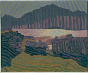 Pohled na Capolago, c. 1907. od Giovanni Giacometti