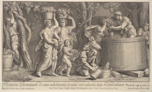 Vintage scéna, 1704. od Giovanni Girolamo Frezza