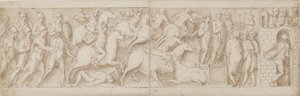 římští lukostřelci(?), římský útok (XCIX); Marcus Aurelius oslovuje své stráže (C); Marcus Aurelius dostává varování (CI)