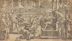Umučení svatého Petra a Pavla, ca. 1527. od Giovanni Jacopo Caraglio