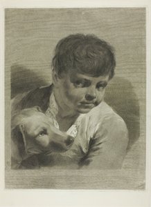 Chlapec se psem od Giovanni Marco Pitteri