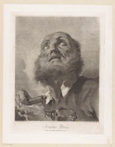 apoštol Petr Svatý Petr (titul na předmětu) Apoštolové (název série) od Giovanni Marco Pitteri