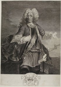 Johann Matthias, hrabě ze Schulenburgu. od Giovanni Marco Pitteri
