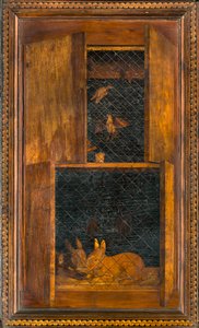 Lignaean Canonical Choir, intarzie Giovanni Maria Platina 1484, Superior Stall