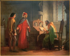 Hvězda Dante Alighieri Giotto dem Guido Novello z Polenty vor