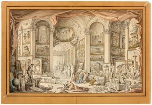 Starověký Řím od Giovanni Paolo Panini