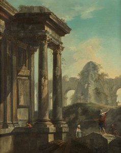 římské ruiny od Giovanni Paolo Pannini