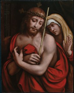 Kristus korunovaný trním, po roce 1521 (olej na desce)