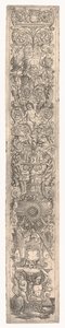 Ornamental Panel: Triton Ridden by a Child, c. 1505-1515. od Giovanni Pietro da Birago