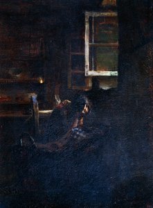Prázdná kolébka od Giovanni Segantini