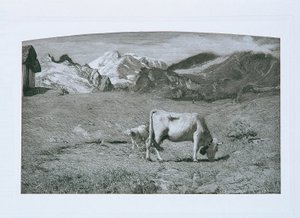 jarní pastviny od Giovanni Segantini