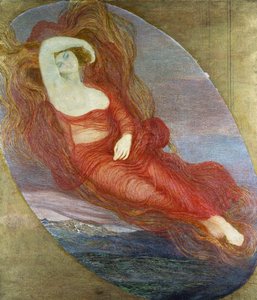 Bohyně lásky od Giovanni Segantini