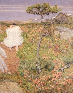 Itálie, Láska u fontány života od Giovanni Segantini