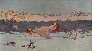 Trest luxusu, 1891 1935 od Giovanni Segantini