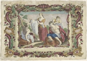 Oblékání aktů IV opus misericordiae corporalis / La quarta obra de misericordia corporal (...) (název na předmětu) The Works of Mercy (název série) od Giovanni Volpato