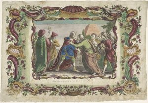 Joseph se v Gošenu setkává se svým otcem Život Josefa (název série) od Giovanni Volpato