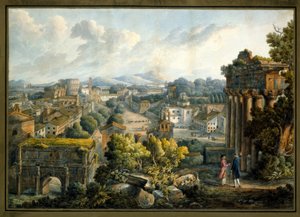 Pohled na Forum Romanum