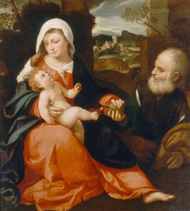 Svatá rodina od Giovanni de Busi Cariani