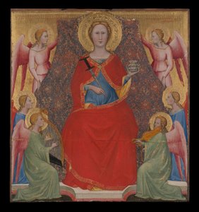 Svatá Lucie na trůn od Giovanni di Bartolomeo Cristiani