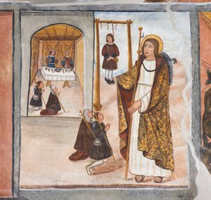 Zázrak svatého Jakuba v Santo Domingo de la Calzada