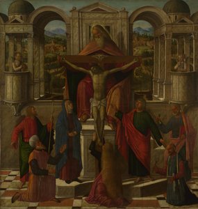 Symbolické znázornění ukřižování, c. 1492