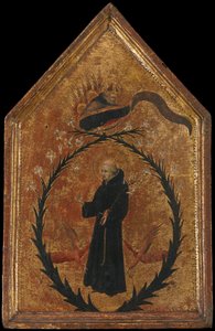 Radost svatého Mikuláše z Tolentina, ca. 1450. od Giovanni di Paolo