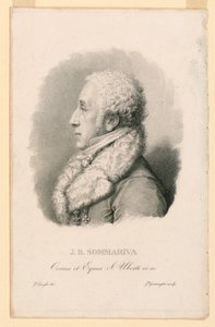 Portrét J. B. Sommarivy (1760-1826) od Giovita Garavaglia