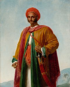 Studie k Portrétu Indiána, ca. 1807. od Girodet de Roucy Trioson