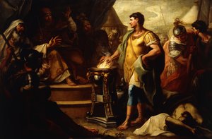 Mucius Scaevola od Girolamo Brusaferro