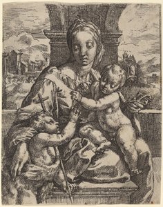 Madonna Aldobrandiniová od Girolamo Imperiale I after Raphael