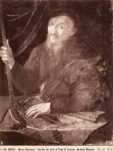Portrét krejčího, 1520-69 od Girolamo Mazzola Bedoli