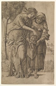 Judith a její služebná s hlavou Holoferna, 1500-1530.
