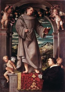 Svatý Antonín z Padovy od Girolamo Romanino