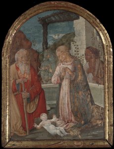 Narození Páně od Girolamo di Benvenuto