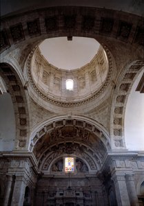 Vnitřní pohled na kostel San Biagio (1518-1545)