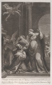 Svatý Josef prosí Pannu o odpuštění za to, že pomýšlel na její opuštění..., 1760-1800.