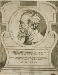 Michelangelo od Giulio Bonasone