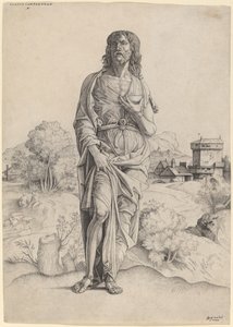 Svatý Jan Křtitel od Giulio Campagnola