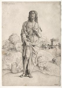 Svatý Jan Křtitel, c. 1505. od Giulio Campagnola