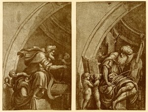 Návrhy na fresku v S. Sigismondo Cremona od Giulio Campi