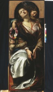 Svatá Cecílie se dvěma anděly od Giulio Cesare Procaccini