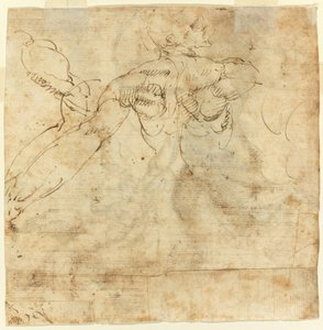 Studie zad od Giulio Cesare Procaccini