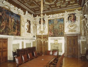 Hall of the Four Seasons od Giulio Mazzoni