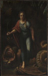 Svatá Markéta, kolem roku 1518 (olej na plátně) od Giulio & Raffaello Sanzio (1483 1520) Romano